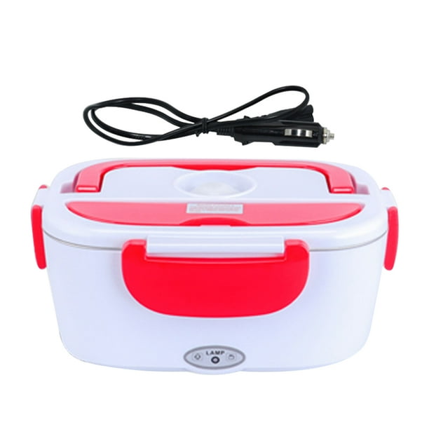 Portable Electric Heated Car Plug Heating Lunch Box Bento Travel Food Warmer 12V